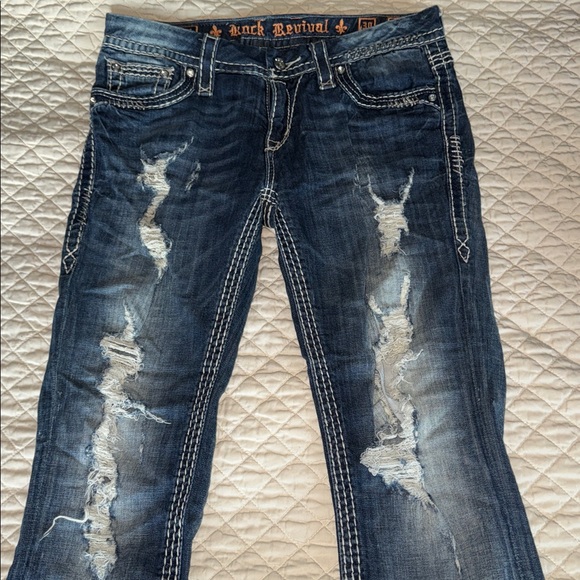 Rock Revival Denim - Rock Revival Ella Capri 30